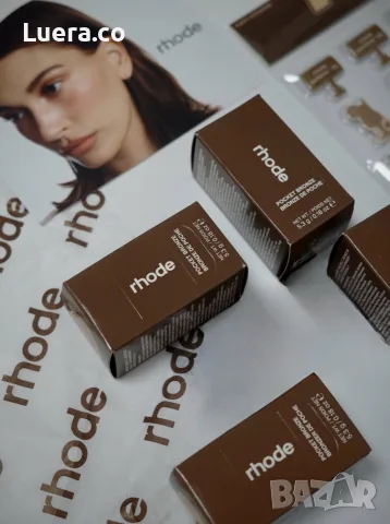 Rhode Pocket Bronze от Hailey Bieber |
всички 8 нюанса кремообразен бронзант оригинален нов bronzer, снимка 5 - Декоративна козметика - 56139885