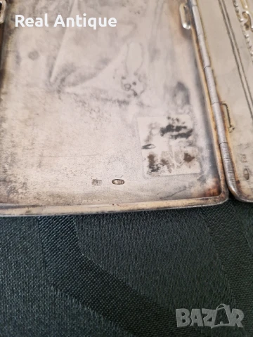 Страхотна антикварна колекционерска руска сребърна табакера 84, снимка 10 - Антикварни и старинни предмети - 50446618