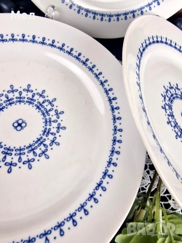 Порцеланови чинии Кахла, снимка 3 - Чинии - 52417195