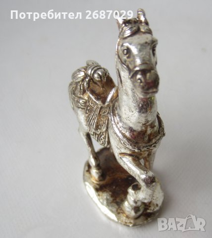 Кон тибетско сребро, 240 грама тежи, снимка 7 - Статуетки - 29476729
