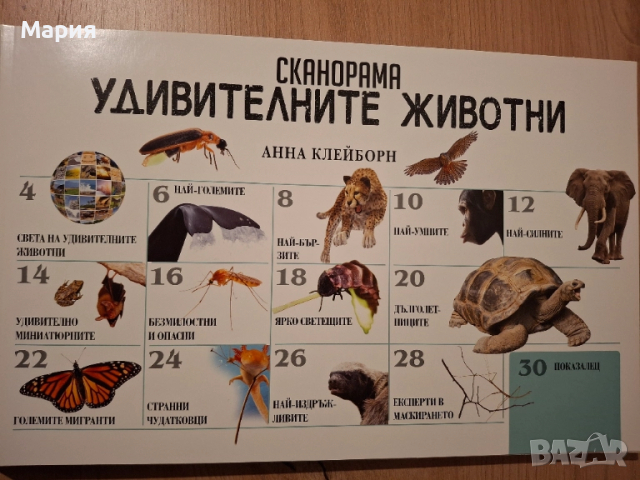 Удивителните животни, Сканорама, снимка 3 - Детски книжки - 52302623
