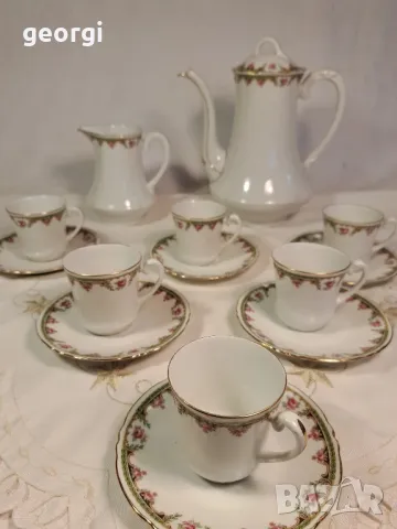порцеланов сервиз за чай и кафе Limoges   8/1