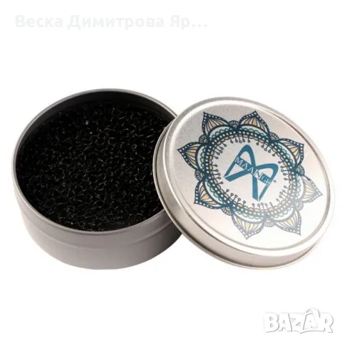 Кутия с гъбка за почистване на четки за грим MAANGE с активен въглен HZS103, снимка 13 - Други - 47728448