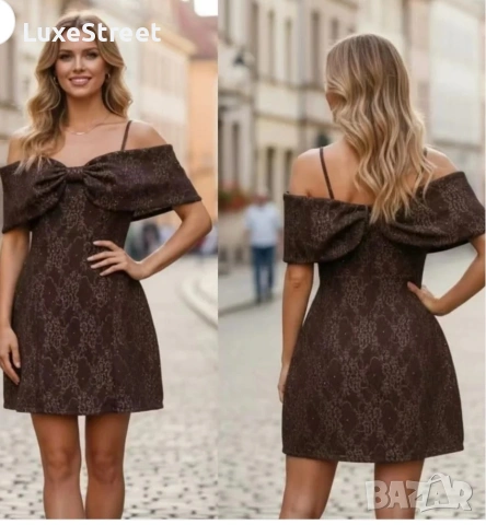 🤍Дамска Рокля 