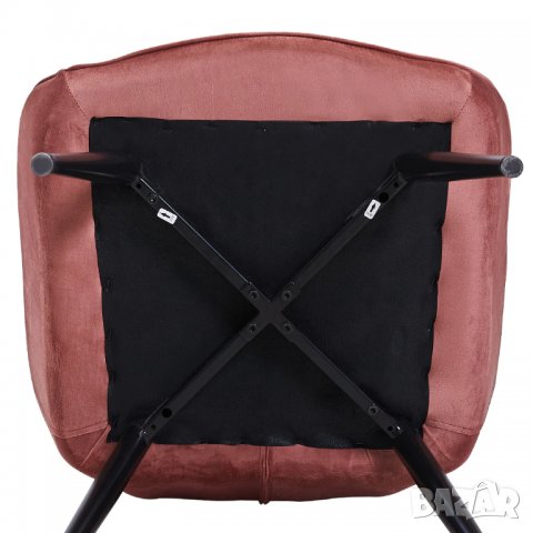 Висококачествени трапезни столове тип кресло U-DC-0085PK, снимка 5 - Столове - 38951416