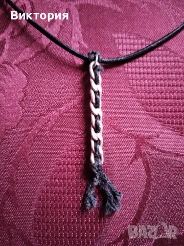 Гердан с роза и ангел-нов, снимка 4 - Колиета, медальони, синджири - 49105236