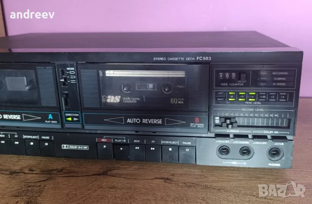 Philips FC583 Двукасетен дек, снимка 4 - Декове - 55780999