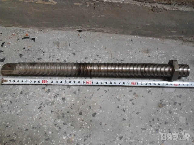 винт с гайка  неръждаем