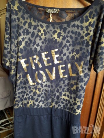 Дамска блуза тип туника с къс ръкав с дантела, снимка 5 - Туники - 30088026