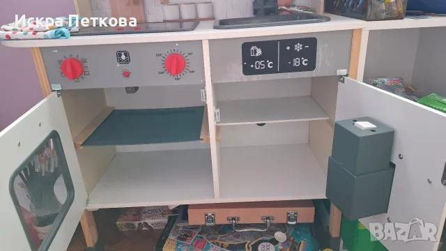 детска дървена кухня, снимка 2 - Играчки за стая - 56528070