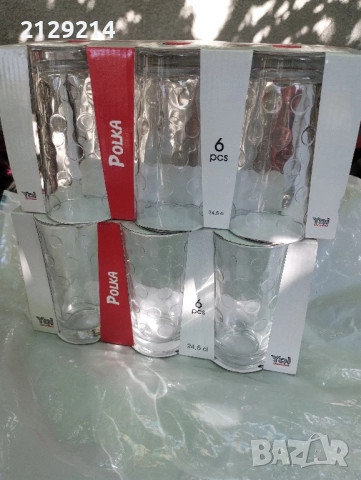 Комплект чаши за вода / безалкохолно 