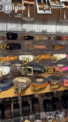 колани от естествена кожа в кутия celine Louis Vuitton Christian Dior Tommy Hilfiger , снимка 17 - Колани - 52907831