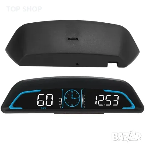 Универсален автомобилен HUD дисплей, цифров GPS, снимка 6 - Гедорета - 48724120