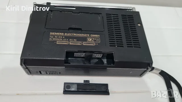 Siemens RK 615, FM/AM, снимка 7 - Радиокасетофони, транзистори - 55981805