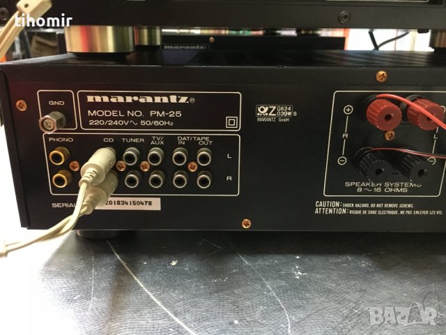Marantz PM-55SE /PM-25 /SD-52 /CD-62, снимка 12 - Ресийвъри, усилватели, смесителни пултове - 39474547