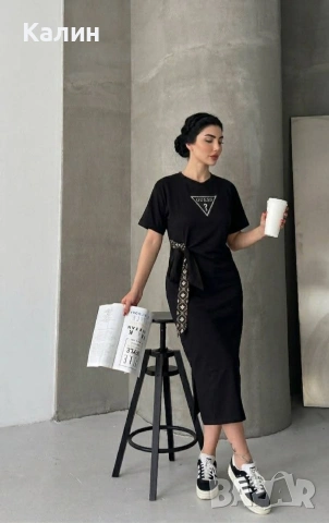 Дамски рокли Guess - три цвята - 33€, снимка 5 - Рокли - 54352941