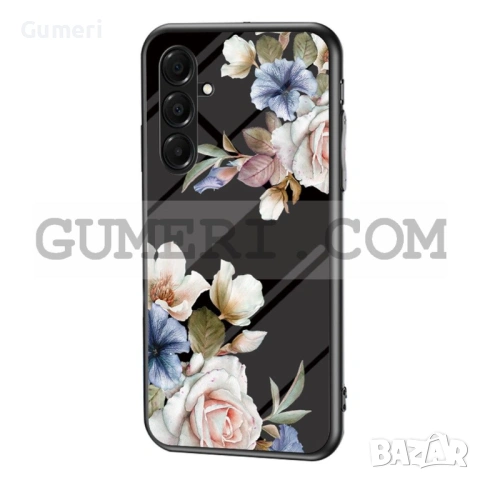 Хибриден Гръб с Цветя за Samsung Galaxy A17, снимка 2 - Калъфи, кейсове - 35886705