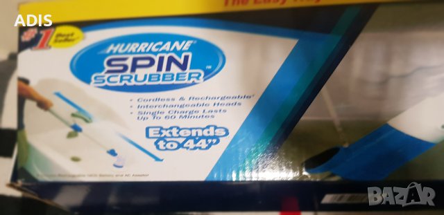 Безжична електрическа почистваща машина за баня тоалетна 360/ /абс нова /зарядно приставки в кутия, снимка 6 - Други - 38568759