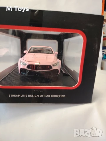 Метален модел автомобил 1:24 – със звук, светлина и отварящи се врати!, снимка 2 - Коли, камиони, мотори, писти - 50921717