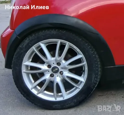 Джанти 17 ски за мини купър оригинални с гуми 225 45 17, снимка 4 - Гуми и джанти - 56167535