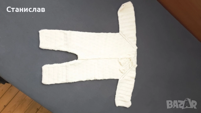 бебешки ръчно плетени дрехи , снимка 6 - Комплекти за бебе - 51848188