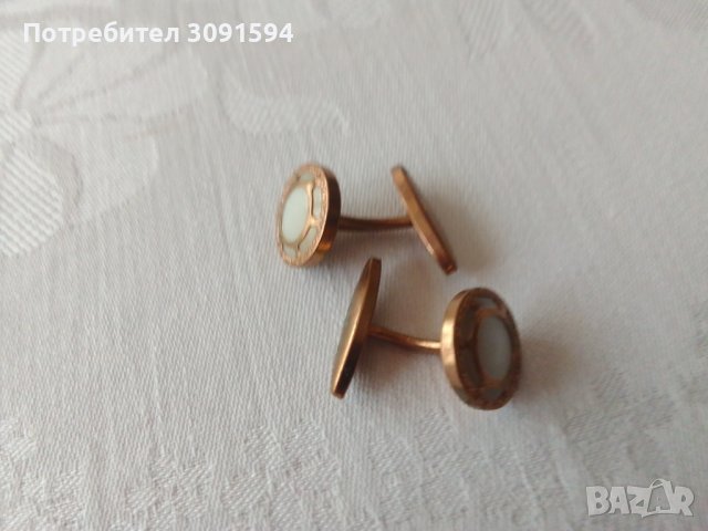 Бутонели , копчета за ръкавели на риза със седеф