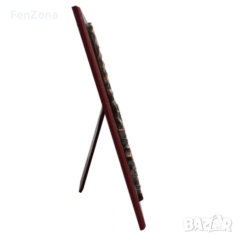 Дървена декорация тип панел с поставка, дизайн на Аллах, размери: 15х20 см, снимка 2 - Картини - 53943321