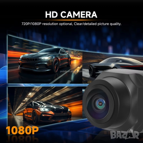 360 градуса камери за Android мултимедия, навигация, четири камери за кола, автомобил, монитор, снимка 5 - Аксесоари и консумативи - 51605589