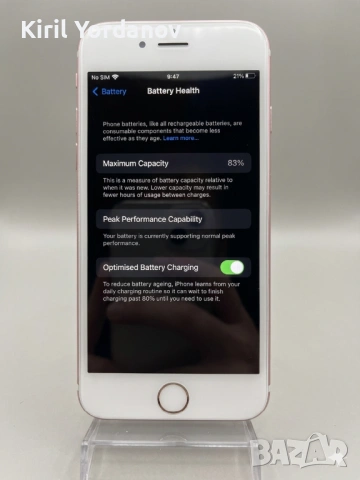 Iphone 6s Rose/White 128GB, снимка 5 - Apple iPhone - 53994670