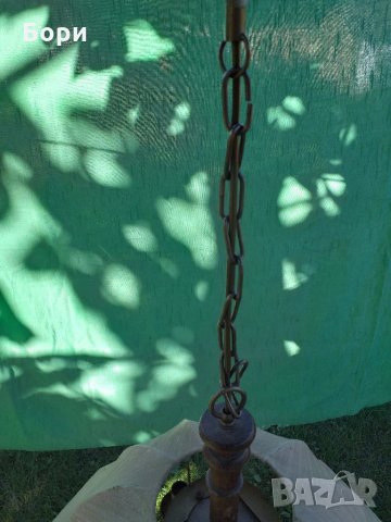 Италиански полилеи,месинг и дърво, снимка 11 - Полилеи - 30480752