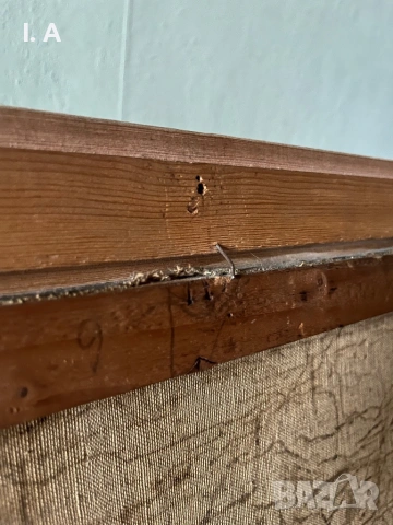 Картина с маслени бои от E. Vergauwen, 20ти век, снимка 5 - Картини - 53945602