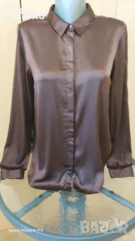 Блуза Blu. 92% коприна. размер M., снимка 3 - Блузи с дълъг ръкав и пуловери - 50337045