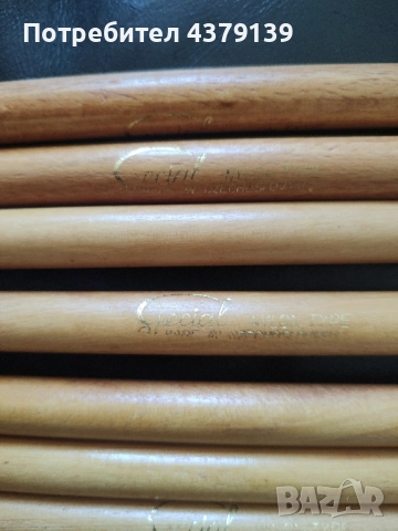 Палки за барабани дървени Чехословакия, снимка 2 - Ударни инструменти - 52105349