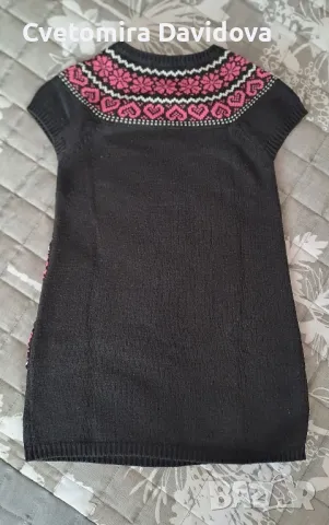Детска плетене туника, снимка 2 - Детски Блузи и туники - 48743356