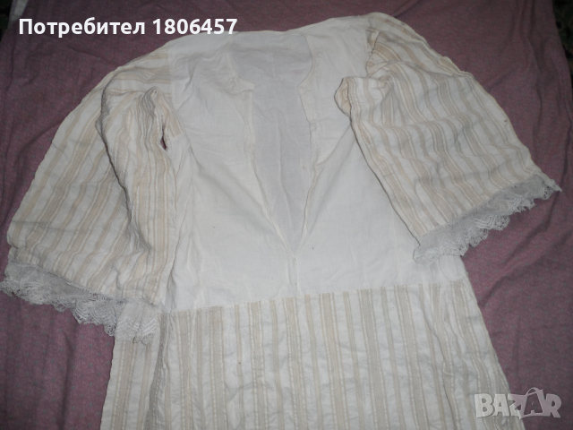 Дамска риза с дантела КЕНЕ, снимка 2 - Антикварни и старинни предмети - 44794338