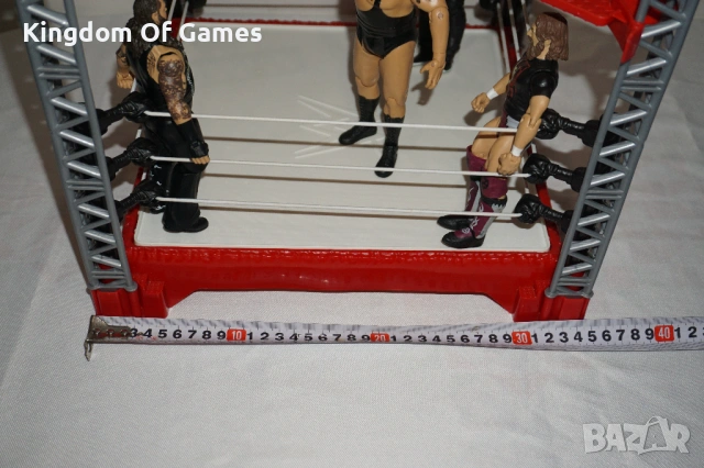 Рядък Кеч Ринг WWE CREATE A WWE SUPERSTAR RING BUILDER, снимка 12 - Колекции - 54275372