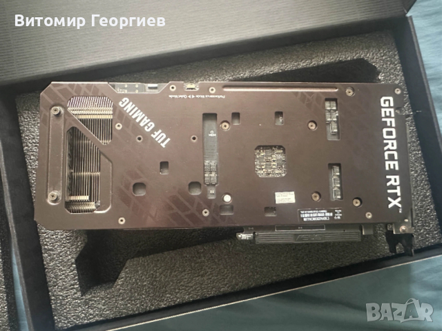 Видеокарта GeForce RTX 3060 ASUS TUF 12GB, снимка 2 - Видеокарти - 53305476