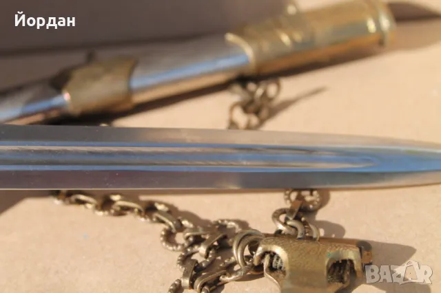 Кортик ''БНА'', снимка 15 - Антикварни и старинни предмети - 50047738