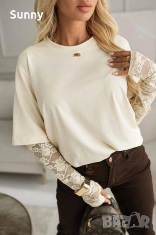 дамска блуза, снимка 2 - Блузи с дълъг ръкав и пуловери - 53990030