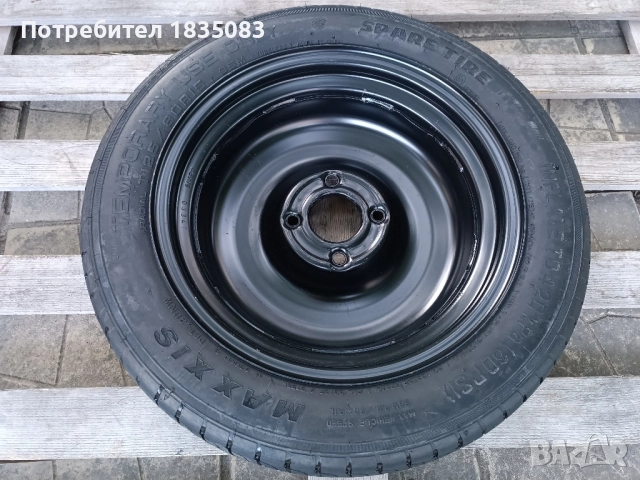 Резервна гума/патерица 15ка 4х108 Peugeot, Citroen, Opel, снимка 2 - Гуми и джанти - 51548215