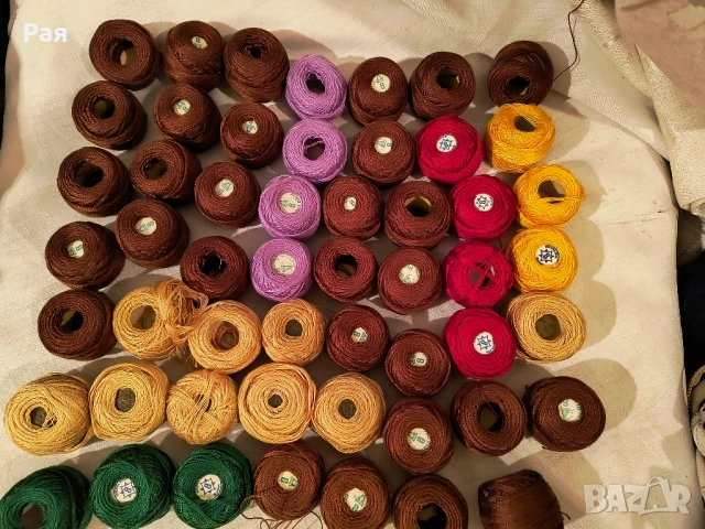 Памучни конци за бродерия/бродиране, снимка 7 - Други - 51186147