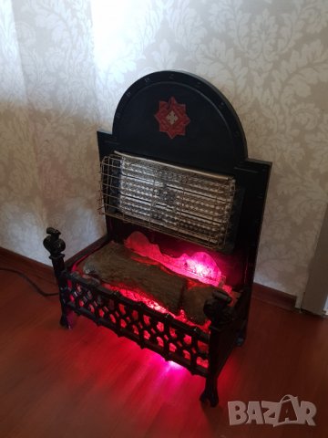 Стара английска камина на ток Belling & Co. Ltd-50те години, снимка 6 - Антикварни и старинни предмети - 38456566