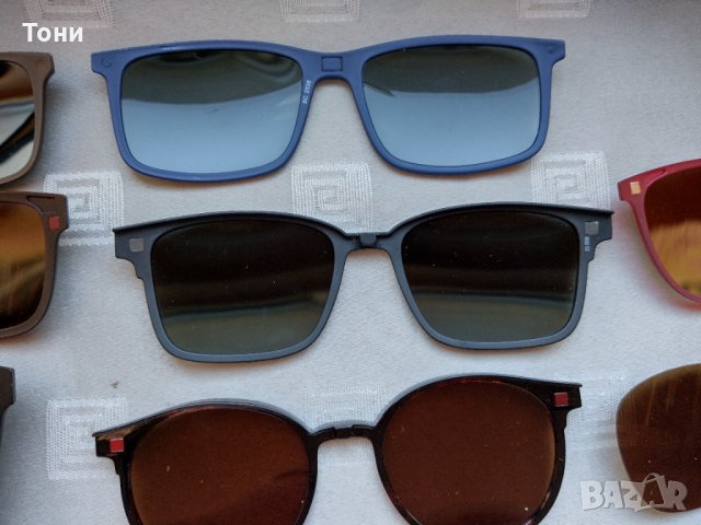 Магнитен клипс / слюда за очила с диоптър / диоптрични рамки, снимка 11 - Слънчеви и диоптрични очила - 35208286