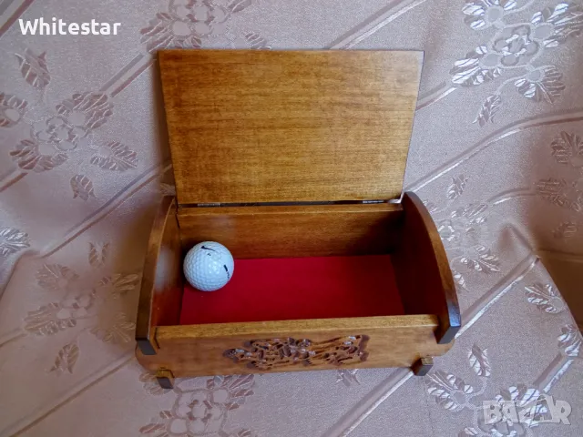 Дърворезбовани кутийки за бижута, снимка 6 - Декорация за дома - 47559616