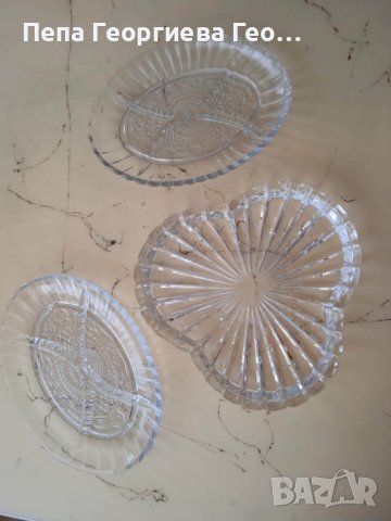 Стъклени чинии, снимка 4 - Чинии - 39527584