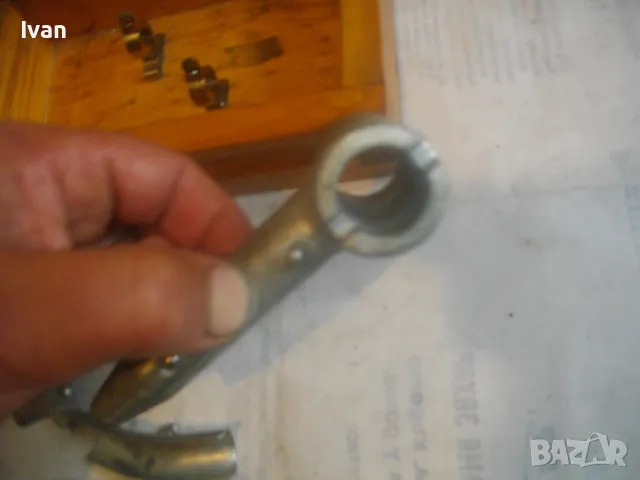 ф16-ф22мм РАЗДУХВАЧ ЗА ТРЪБИ ЕКСПАНДЕР НЕМСКИ ПРОФЕСИОНАЛЕН ПЪЛЕН КОМПЛЕКТ СТАРО КАЧЕСТВО В КУТИЯ, снимка 8 - Други инструменти - 49774932