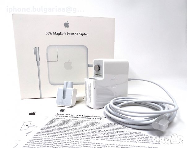  Зарядно за Apple MacBook Air, Pro 60W и 85W Magsafe 1,2 Макбук, снимка 14 - Кабели и адаптери - 37119199