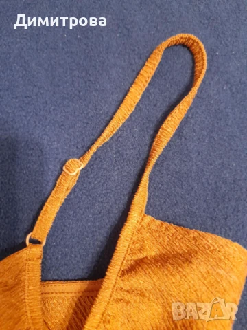 Дамски гащеризон в кафяв цвят размер М, снимка 5 - Гащеризони - 51000252