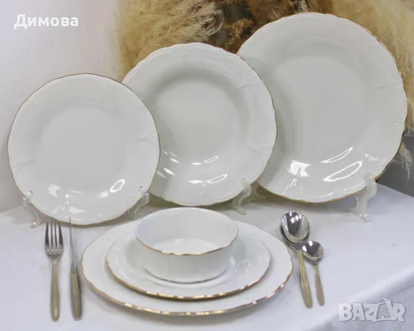 Сервиз за храна от 24 части, снимка 2 - Сервизи - 46840150