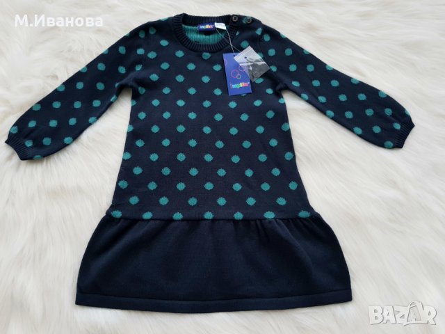 Детска рокля Lupilu 1-2-3-4- години, снимка 8 - Детски рокли и поли - 30317135